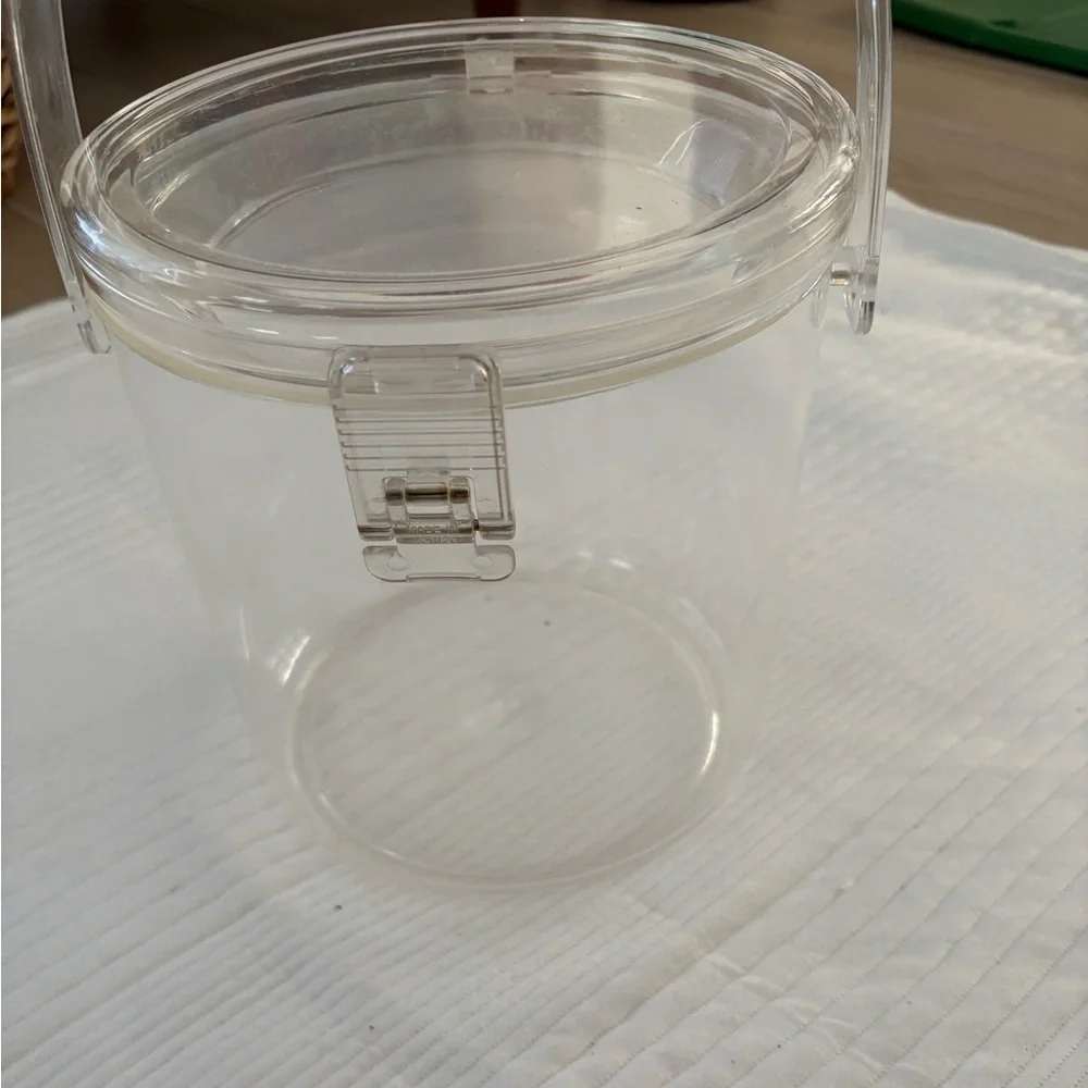 Vintage Lucite Ice Bucket